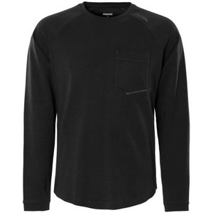 Fristads Heavy T-shirt met lange mouwen 7821 GHT Zwart