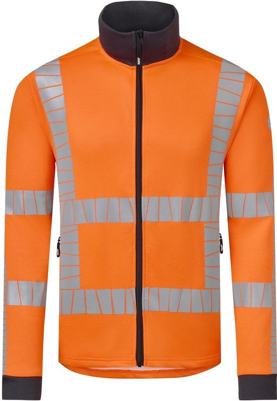 HAVEP 10085 Zip Vest RWS+ Fluo Oranje/Charcoal maat L