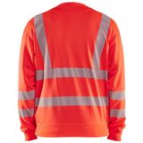 Blåkläder 3562-2538 High vis Sweatshirt High Vis Rood