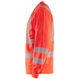 Blåkläder 3562-2538 High vis Sweatshirt High Vis Rood