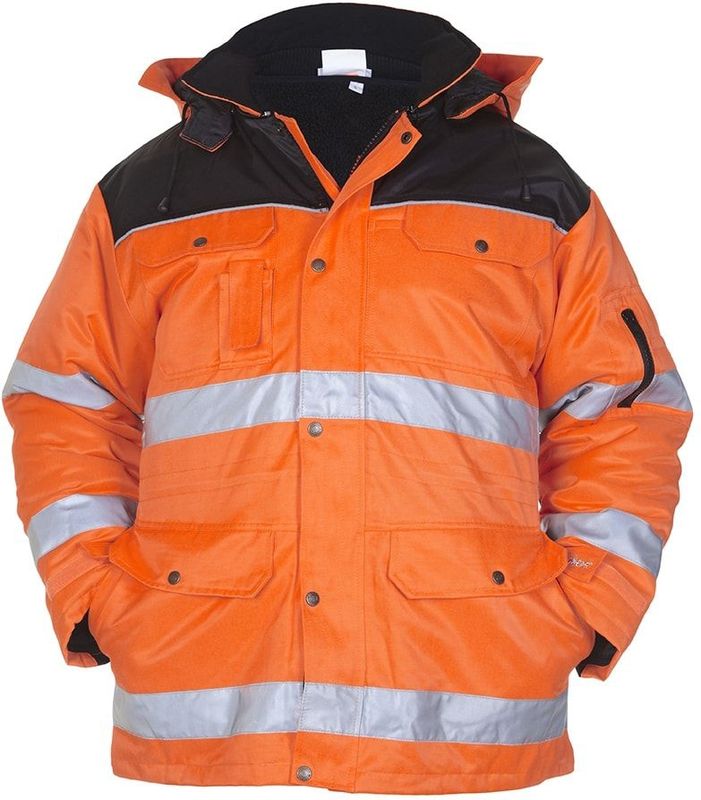 Hydrowear Heerlen Parka Oranje/Zwart maat S