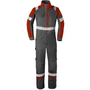 HAVEP 20290 Overall 5-Safety Image+ Charcoal/Rood