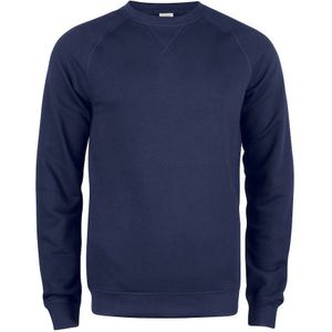 Clique Premium OC Roundneck Donker Marineblauw