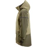 Snickers - 1801 - Waterdichte Geïsoleerde Parka - Khakigroen/Donkerkhakigroen