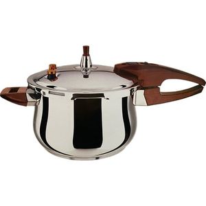 Kookkunst Holland snelkookpan 8 liter roestvrijstaal - inductie - pressure cooker