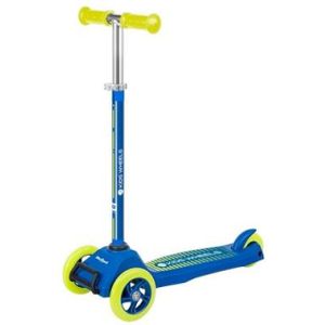 Rebel ZAB0121Y Rebel Kids Wheels driewielige kids step blauw/geel (3+ jaar)