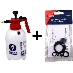 Spear & Jackson Drukspuit 2L – Met 6 Ringen - Plantenspuit - onkruidsp