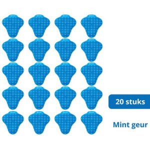 Synx Tools - Urinoirroosters - Blauw - 20 stuks - 60 dagen geurend