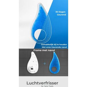 Synx Tools Luchtverfrisser - Frame Met Tape - Mint Geur - Fresh Drop -