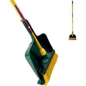 Synx Tools - Klauwbezem 28cm - Set met Blik - Telescopische Steel 70 - 140cm