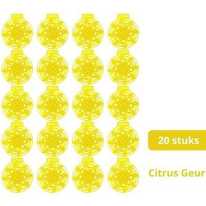 Synx Tools Urinoirmatjes Powerscreen - Citrusgeur - 20 stuks