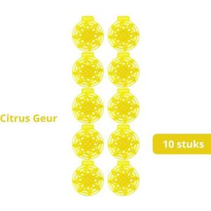 Synx Tools Urinoirmatjes Powerscreen - Citrusgeur - 10 stuks