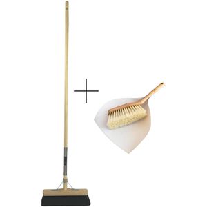 Synx Tools bezem Binnenbezem Paardenhaar 29cm - Zachte Bezem - Zachte