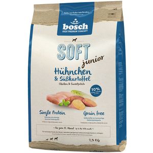 2,5 kg Bosch HPC Soft Junior Kip & Zoete Aardappel Hondenvoer