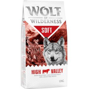 12kg ""Soft High Valley"" Rund Wolf of Wilderness Hondenvoer