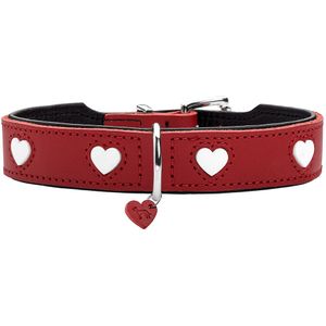 HUNTER Halsband Love, rood 60: 47-54cm Hond