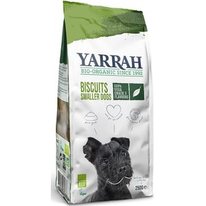 Gemengd Pakket: 2 soorten Yarrah Bio Hondensnacks - 250 g bio koekjes  3 x 33 g bio kauwsticks