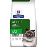 3 kg Feline r/d Weight Reduction met Kip Hill´s Prescription Diet Kattenvoer