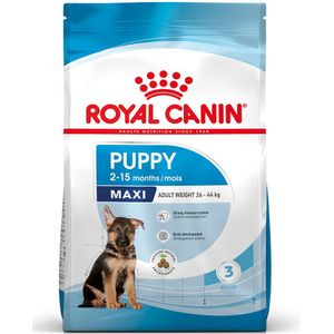 2x15kg Maxi Puppy Royal Canin Hondenvoer
