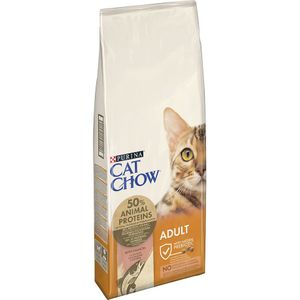 15kg Adult Zalm Cat Chow Kattenvoer droog