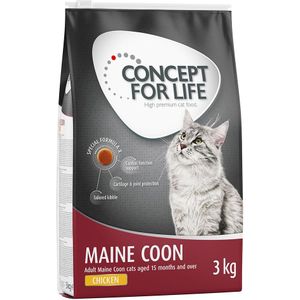 3 kg Concept for Life Kattenvoer voor een speciale prijs! - Maine Coon Adult