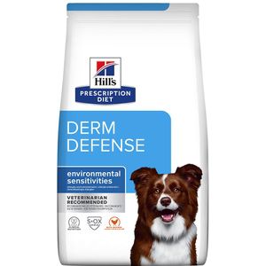 Hill's Prescription Diet Canine Derm Defense Hondenvoer met Kip - 4 kg