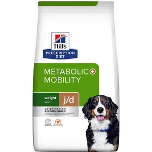 12kg Canine Metabolic &amp; Mobility met Kip Hill's Prescription Diet Hondenvoer