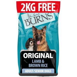Burns Adult Original Lam & Bruine Rijst Hondenvoer - 14 kg