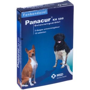 10 Tabletten Panacur KH500 Hond/Kat