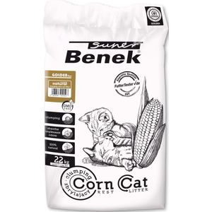 35l Super Benek Corn Cat Golden kattenbakvulling
