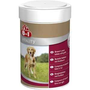 260 Tabletten 8in1 Vitality Biergist Honden Voersupplement