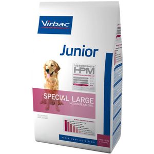 12kg Virbac Veterinary HPM Junior Dog Special Large Hondenvoer droog