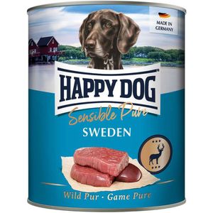 Happy Dog Sensible Pure 6 x 800 g Hondenvoer - Sweden (Wild Puur)