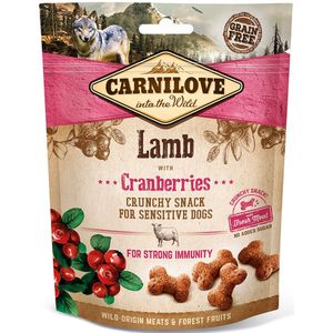 Carnilove Crunchy Lam en Cranberry Hondensnacks  - 200 g