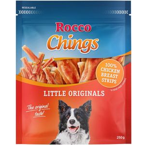 250g Chings - Kipfilet (in korte reepjes) Rocco hondensnack