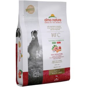 8kg Almo Nature HFC Adult Dog M-L Pork Hondenvoer Droog