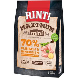 RINTI Max-I-Mum Mini Adult Kip Hondenvoer -1 kg