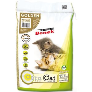 25 l Super Benek Corn Cat Golden kattenbakvulling