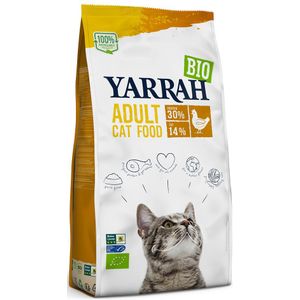 10kg Yarrah Bio met Kip Kattenvoer droog