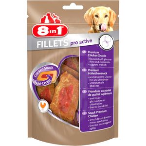 80g Fillets Pro Active 8in1 Hondensnack