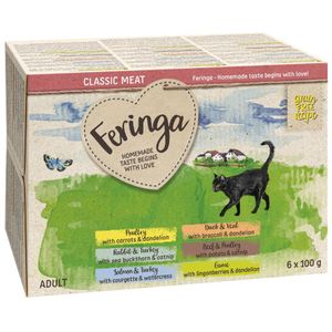 6x100g Kuipje I (6 soorten) Feringa Kattenvoer