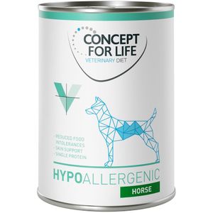 Concept for Life Veterinary Diet Hypoallergenic Paard Hondenvoer - 6 x 400 g