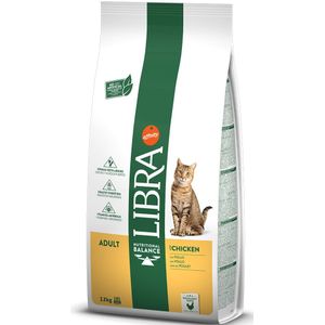 12kg Libra volwassen kattenvoer met kip en rijst