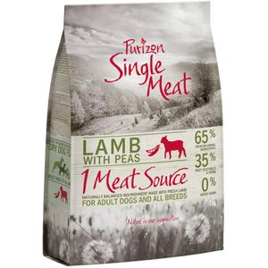 1 kg Purizon Droogvoer voor Honden - Single Meat Adult Lam met Erwten
