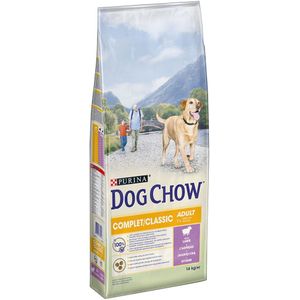 14kg Compleet/Classic Lam Dog Chow Hondenvoer