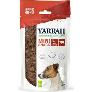 Yarrah Bio Mini Snack voor Honden - 100 g