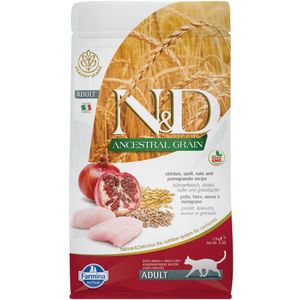 5kg Ancestral Grain Adult Kat Kip & Granaatappel Farmina N&D