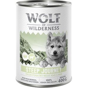 Wolf of Wilderness Junior 'Expedition' 6 x 400 g