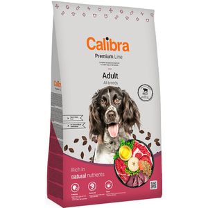 12kg Calibra Dog Premium Line Adult Rundvlees Hondenvoer Droog