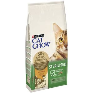 10 kg PURINA Cat Chow Special Care Sterilized Kalkoen kattenvoer droog